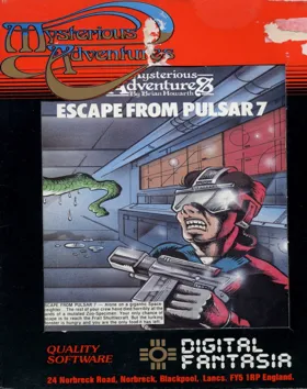 Mysterious Adventure 05 - Escape from Pulsar 7 (19xx)(Digital Fantasia) box cover front